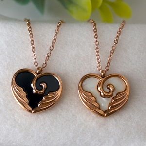 Stainless steel Heart pendent necklace